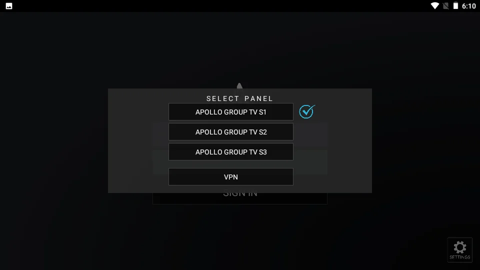 Click Install on Apollo Group TV Android Prompt